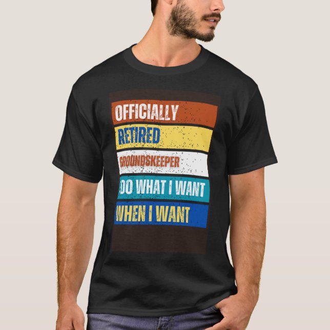 Ruheständler T-Shirt (Vorderseite)