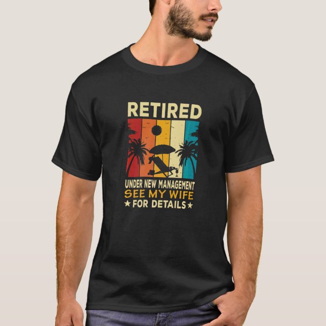 Ruheständlerin unter neuem Management Erleben Sie  T-Shirt (Vorderseite)