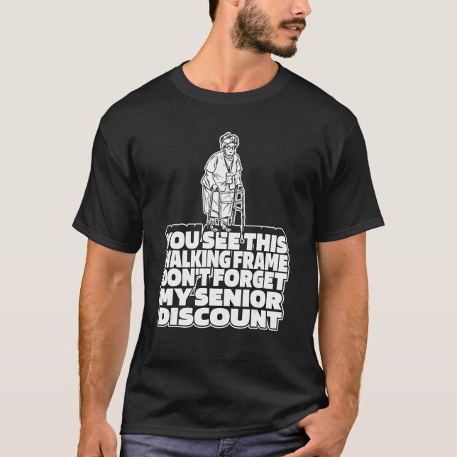 Ruheständlerin Vergessen Sie nicht meinen Senior D T-Shirt (Vorderseite)