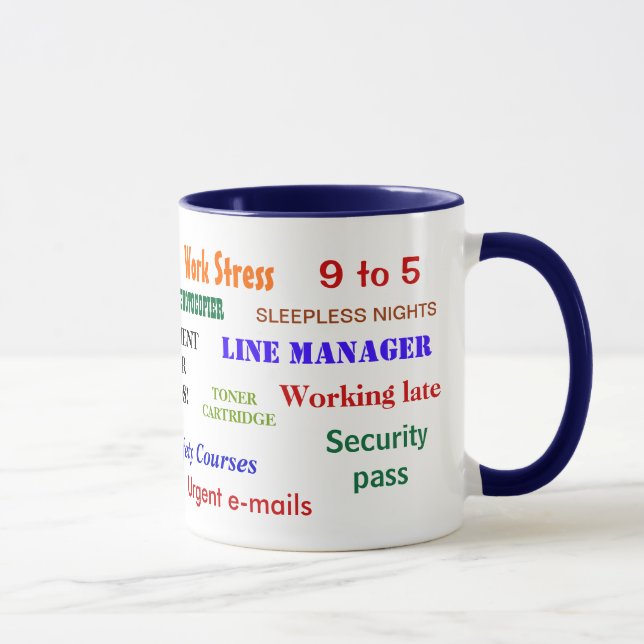 Ruhestands-Kraftausdrücke, die Witz-Klassiker Tasse (Rechts)