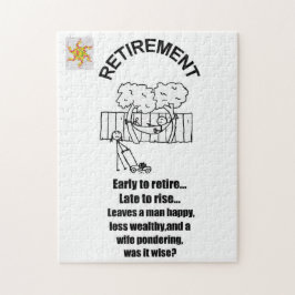 RUHESTANDS-PUZZLESPIEL