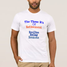 Ruhestands-T - Shirt die drei r des Ruhestandes