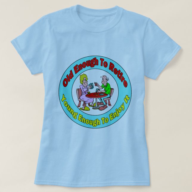 Ruhestands-Tage T-Shirt (Design vorne)