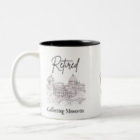 Ruhestands-Tasse Geschenk für Reisende