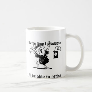 Ruhestands- und Absolvent-Tasse Kaffeetasse
