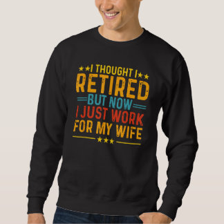 Ruhestandsdesigns Männer Papa Junggesellenabschied Sweatshirt