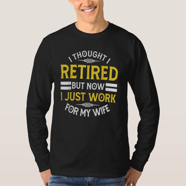 Ruhestandsdesigns Männer Papa Junggesellenabschied T-Shirt (Vorderseite)