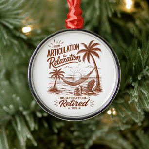 Ruhestandsformular Artikulation zur Entspannung 20 Ornament Aus Metall