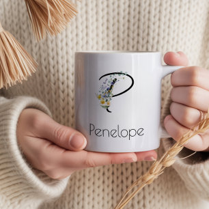 Ruhestandsgeschenk Arbeitgeber Monogramm Wasserfar Jumbo-Tasse