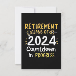 Ruhestandsklasse 2024 Countdown läuft Einladung
