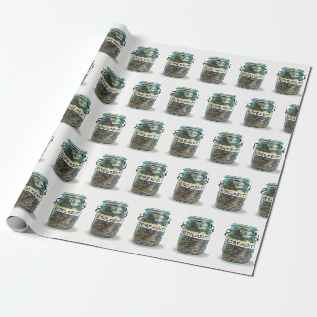 Ruhestandsmünzen im Kaukasus Geschenkpapier (Ungerollt)