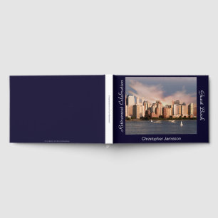 Ruhestandsparty Gästebuch, NYC-Skyline Gästebuch