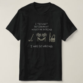 Ruhestandsplan Golf Hängematte Angeln — Lustiges G T-Shirt