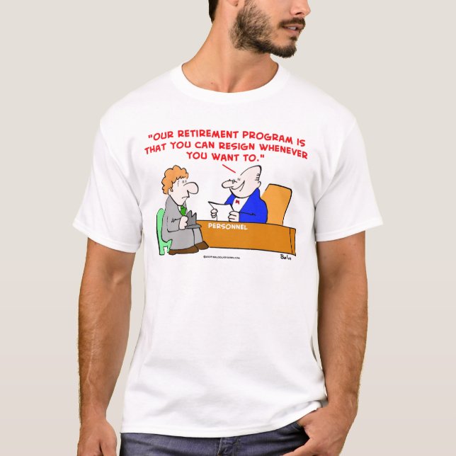 Ruhestandsprogramm finden ab T-Shirt (Vorderseite)