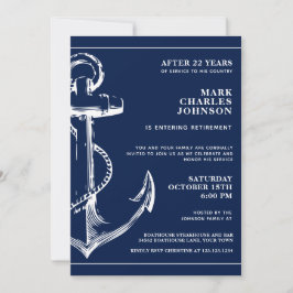 Ruhestandsregelung für die Marine Einladung