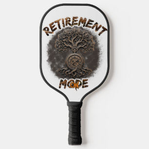 Ruhestandsstimmung auf pickleball schläger