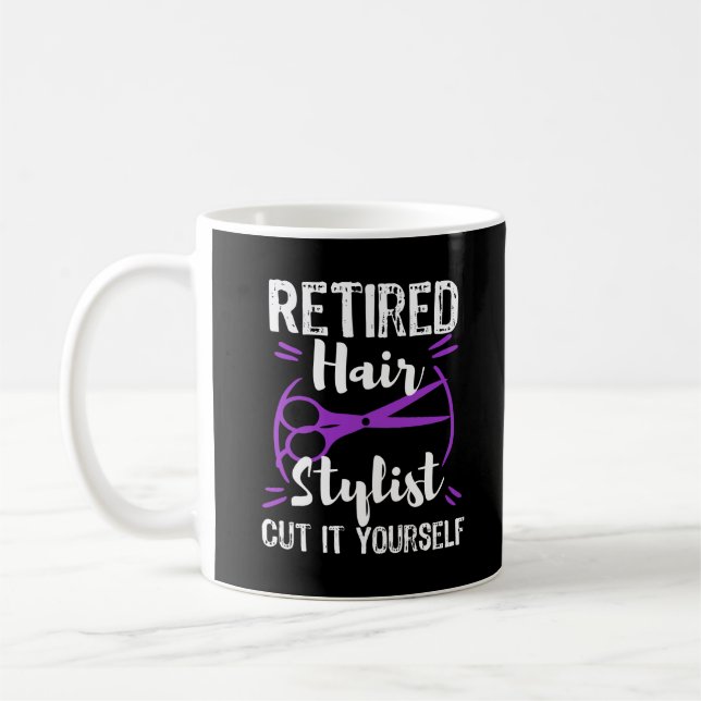 Ruhestätte Party für Friseursalon Kaffeetasse (Links)