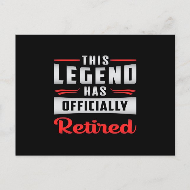 Ruhestätte Ruhestand Opa Funny Geschenk Postkarte (Vorderseite)