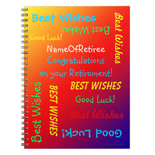 Ruhestättenspeicher Buch, Vivid Rainbow Notizblock