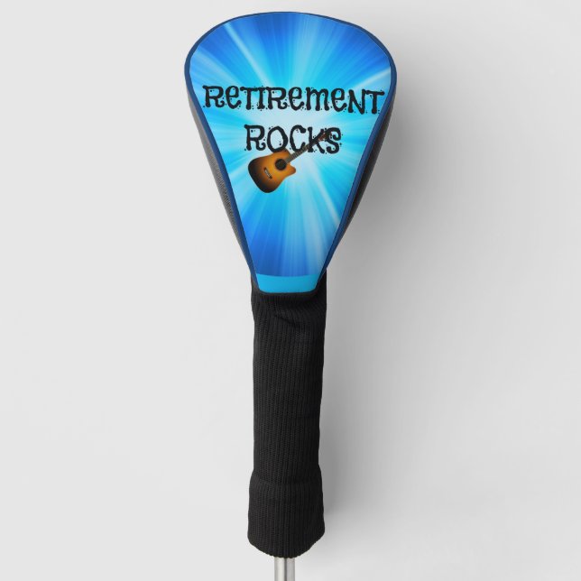 Ruhestücke - kundenspezifisches Gitarrendesign Golf Headcover (Vorderseite)