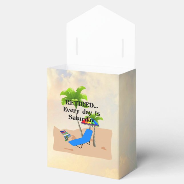 Ruhet... Jeder Tag ist Samstag. Geschenkschachtel (Geöffnet)