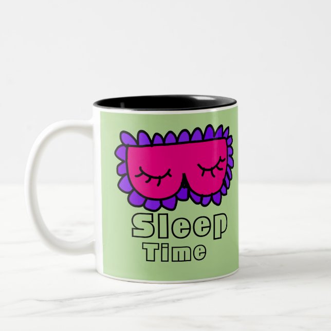 Ruhezeit Zweifarbige Tasse (Links)