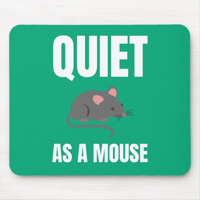 Ruhig als Maus-Alternativdesign Mousepad (Vorne)