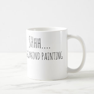 Ruhig beim Diamantmalen Kaffeetasse