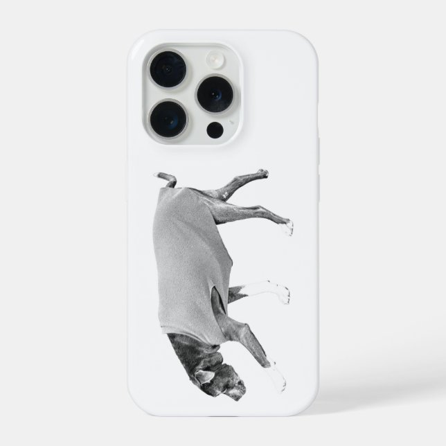 Ruhig Bleiben iPhone 15 Pro Hülle (Rückseite)