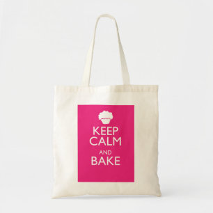 RUHIG BLEIBEN UND BACKEN TRAGETASCHE