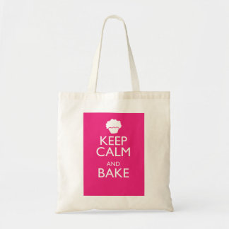 RUHIG BLEIBEN UND BACKEN TRAGETASCHE