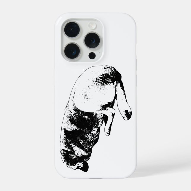 Ruhig gehalten iPhone 15 pro hülle (Rückseite)