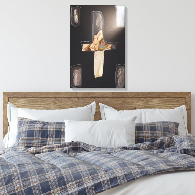 Ruhig gesehen ~ Cruciform Window, Wette Emmanuel Leinwanddruck (Insitu (Schlafzimmer))