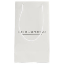 Ruhig ist ein Superpower-Geschenktüte – Minimalist