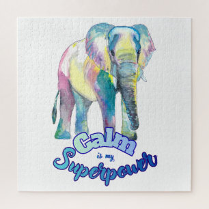 Ruhig zu sein ist meine Superkraft – Bunter Wasser