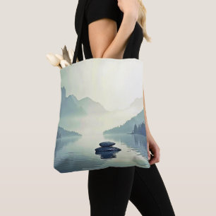 Ruhige Bergwelt Sass Gebirge Tasche