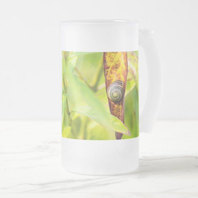 ruhige Bindung Mattglas Bierglas (VorderseiteRechts)