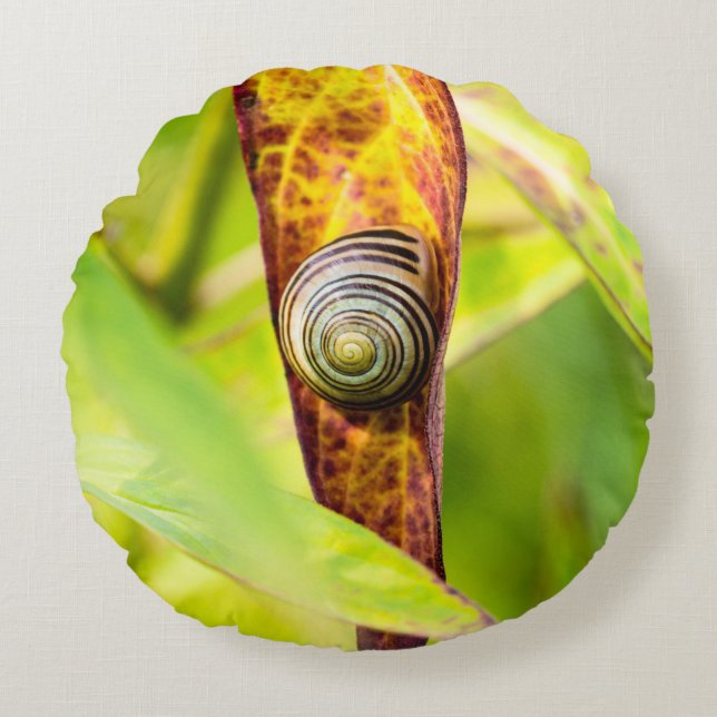 ruhige Bindung Rundes Kissen (Vorderseite)