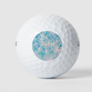 Ruhige blaue Meditations-Schmetterlingskunst Golfball