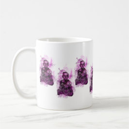 Ruhige Einstellung ungleichmäßig Kaffeetasse