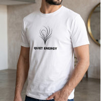 Ruhige Energie Minimalistisches Grafik-Shirt