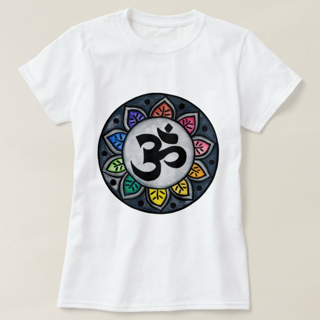 Ruhige Farbe T-Shirt (Design vorne)