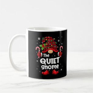 Ruhige Gnome Buffalo Karierte Weihnachtsbaume Fami Kaffeetasse