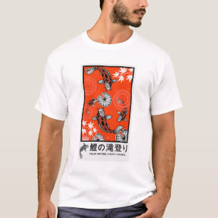 Ruhige japanische Karpfenkunst T-Shirt