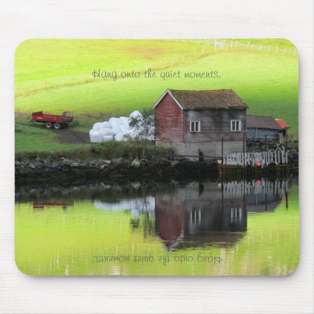 Ruhige Momente Mousepad (Vorne)