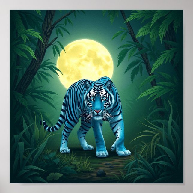 Ruhige Nacht Poster (Vorne)