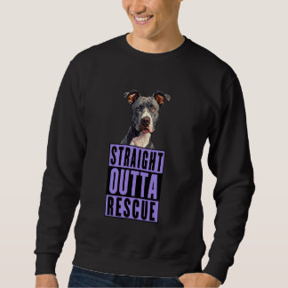 Ruhige Pit Bulls Männer Frauen Teen Gir Sweatshirt