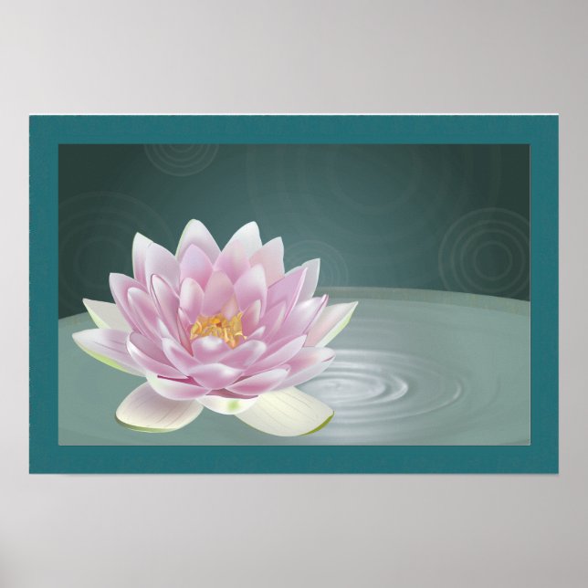 Ruhige Printwerbung Poster (Vorne)