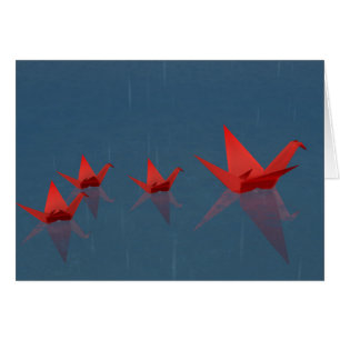 Ruhige Rainy Day Card
