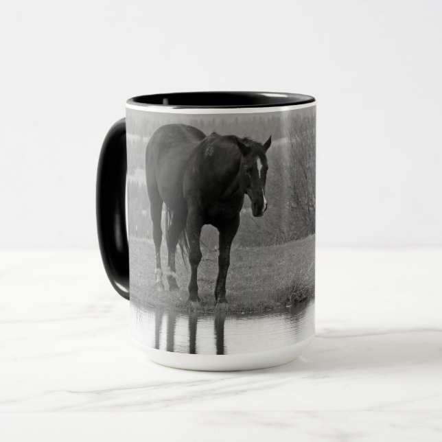 Ruhige Reflettz ~ Tasse (Vorderseite Links)